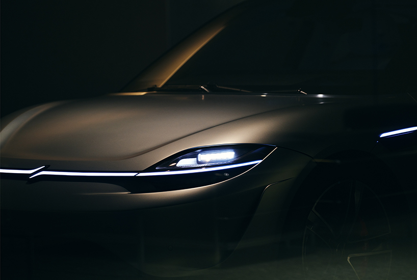 the design story behind sony's electric car concept: the vision-S designboom