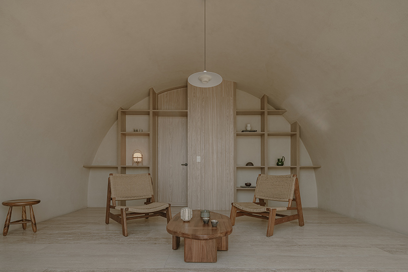 four barrel vaults outline residential complex by bloqe arquitectura in mexico city