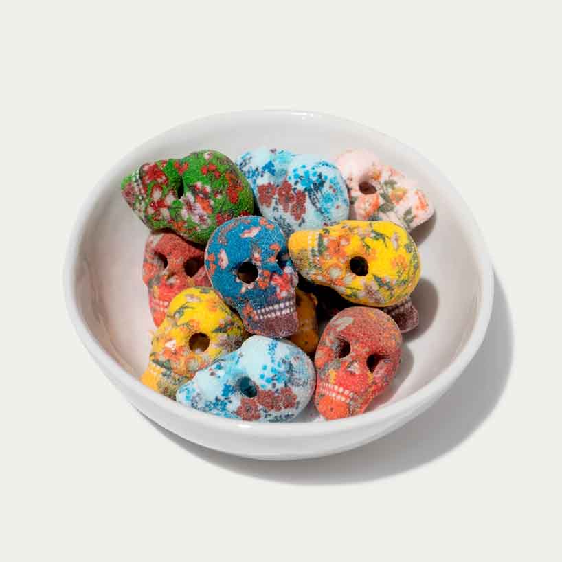 sugar lab releases a series of 3D printed candies for the holiday season designboom