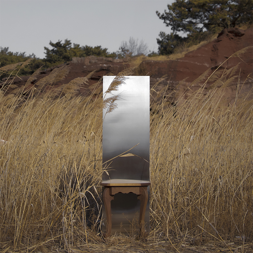 stainless wood chair designed by byungsub kim and minchae kang 4