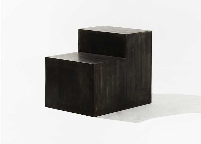 steel art furniture inspired by korean master yun hyong keuns work 6