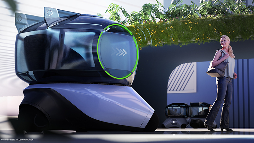 chuan jiang designs an autonomous vehicle concept inspired by bubbles designboom