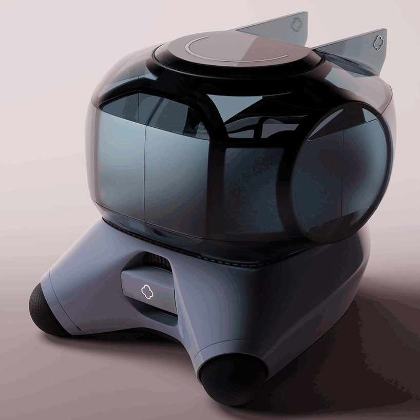 chuan jiang designs an autonomous vehicle concept inspired by bubbles designboom