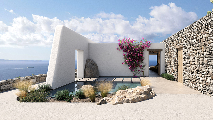 chorografoi architects designs a summer house that embraces the landscape of mykonos island 3