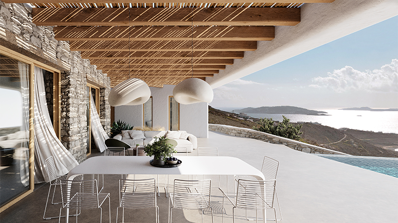 chorografoi architects designs a summer house that embraces the landscape of mykonos island 5