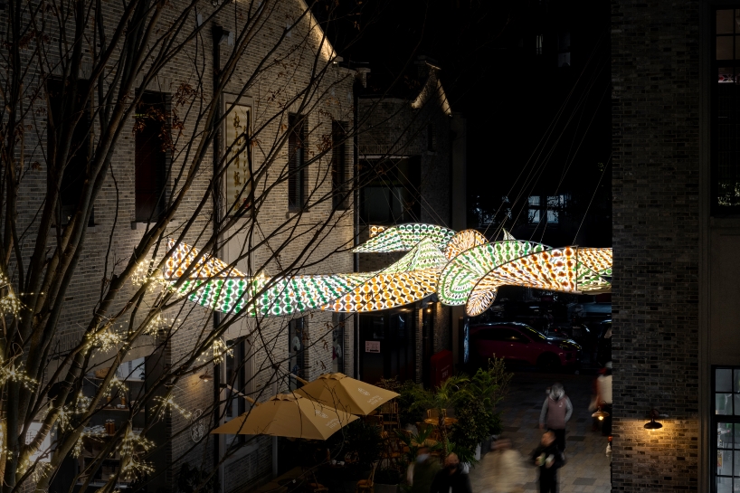 a weaving double helix in shanghai shikumen 3