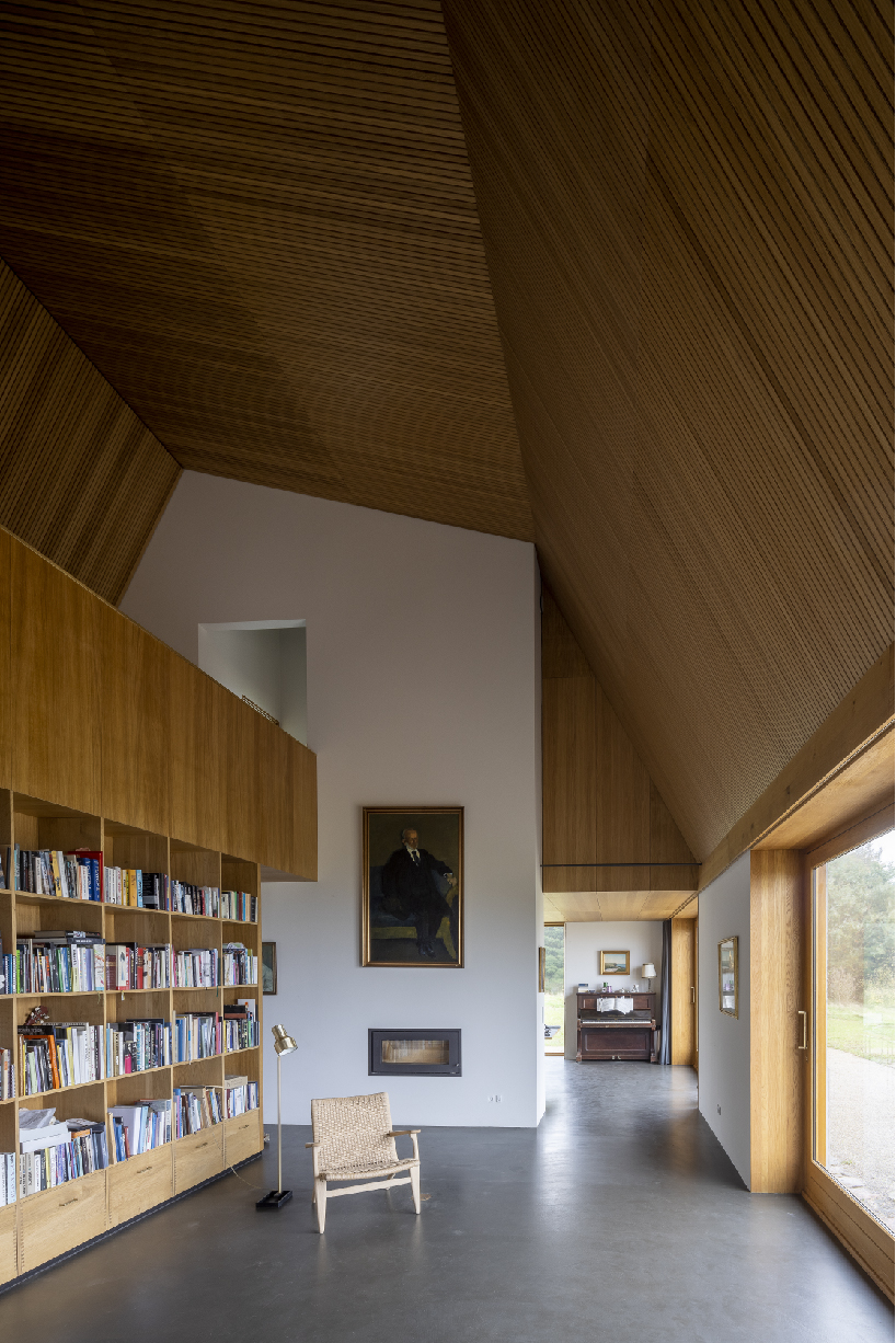 NORRØN adds a modern twist to farmhouse living in rural denmark designboom