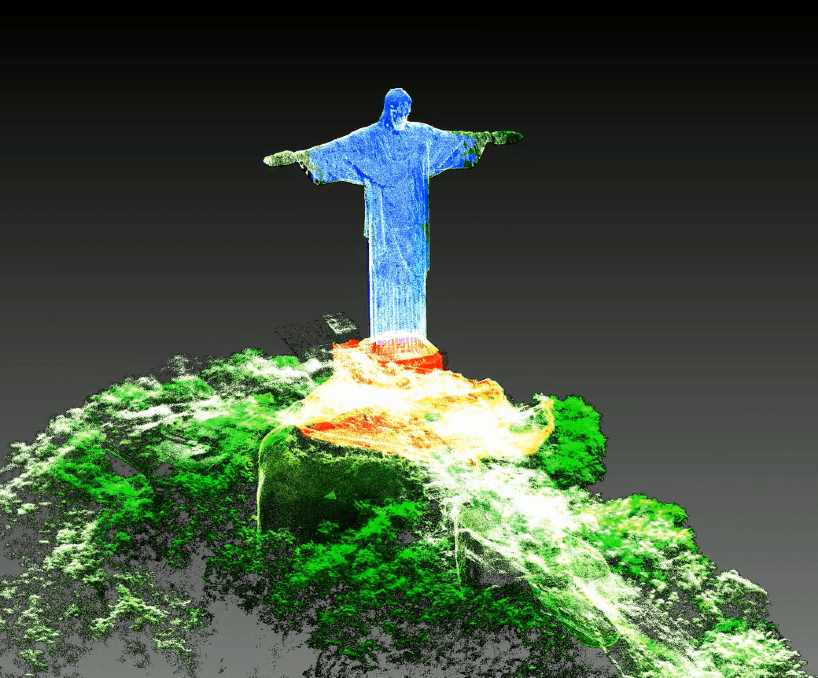 Incredible 3d Laser Scans Reveal The Structure Of Christ The Redeemer