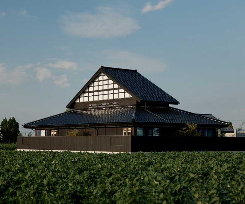 51% gowari ichibu revives 120-year-old japanese farmhouse as artwork resort
