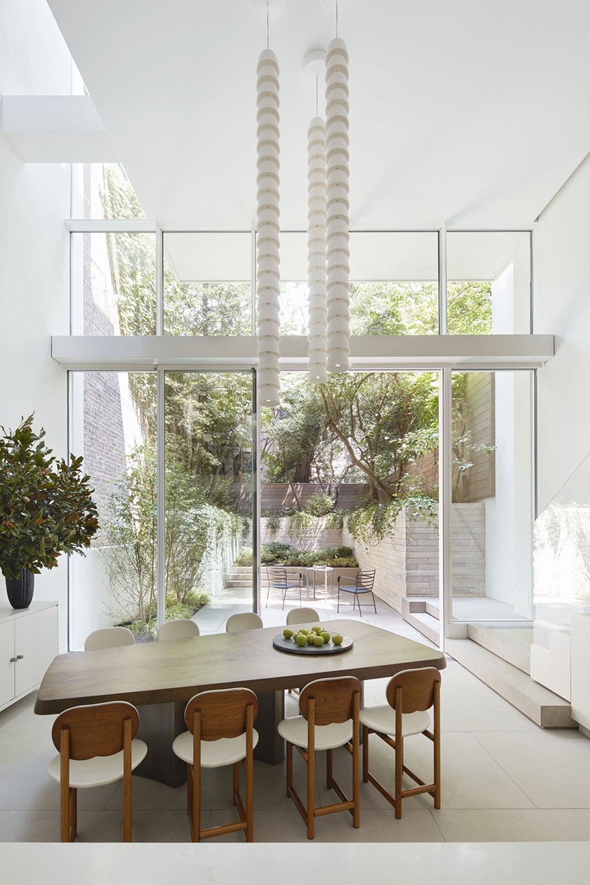 SKOLNICK turns a 1830s townhouse into a light-filled 'vertical loft' in NYC designboom