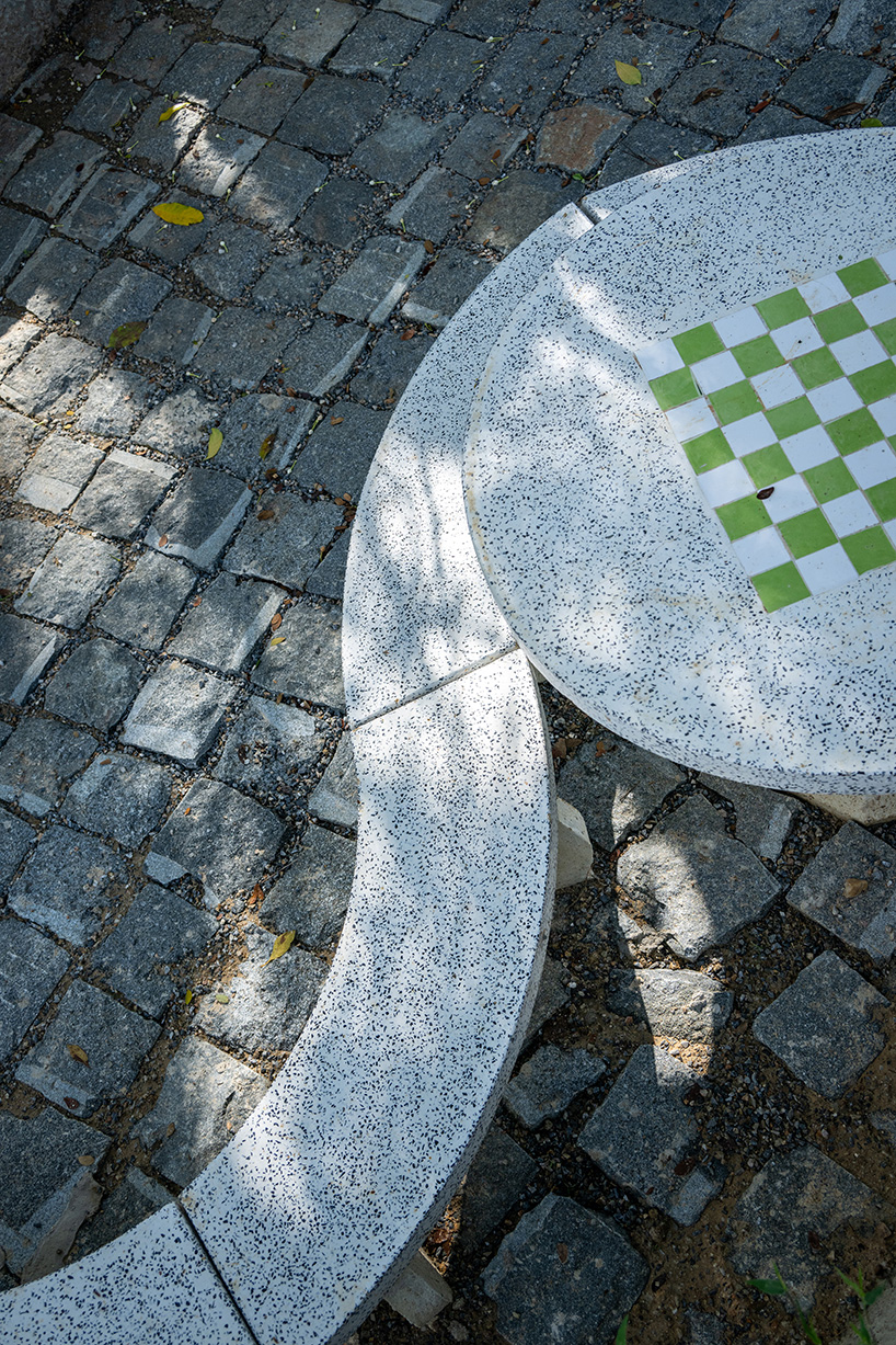 wooden shingles form housescape design lab's organic shelter in thailand