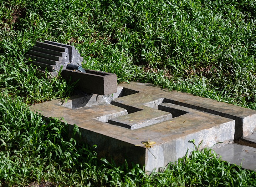 wooden shingles form housescape design lab's organic shelter in thailand