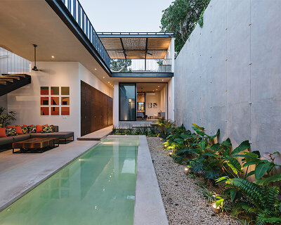 binomio taller restores 'casa lupita' presenting contemporary colonial architecture in mexico