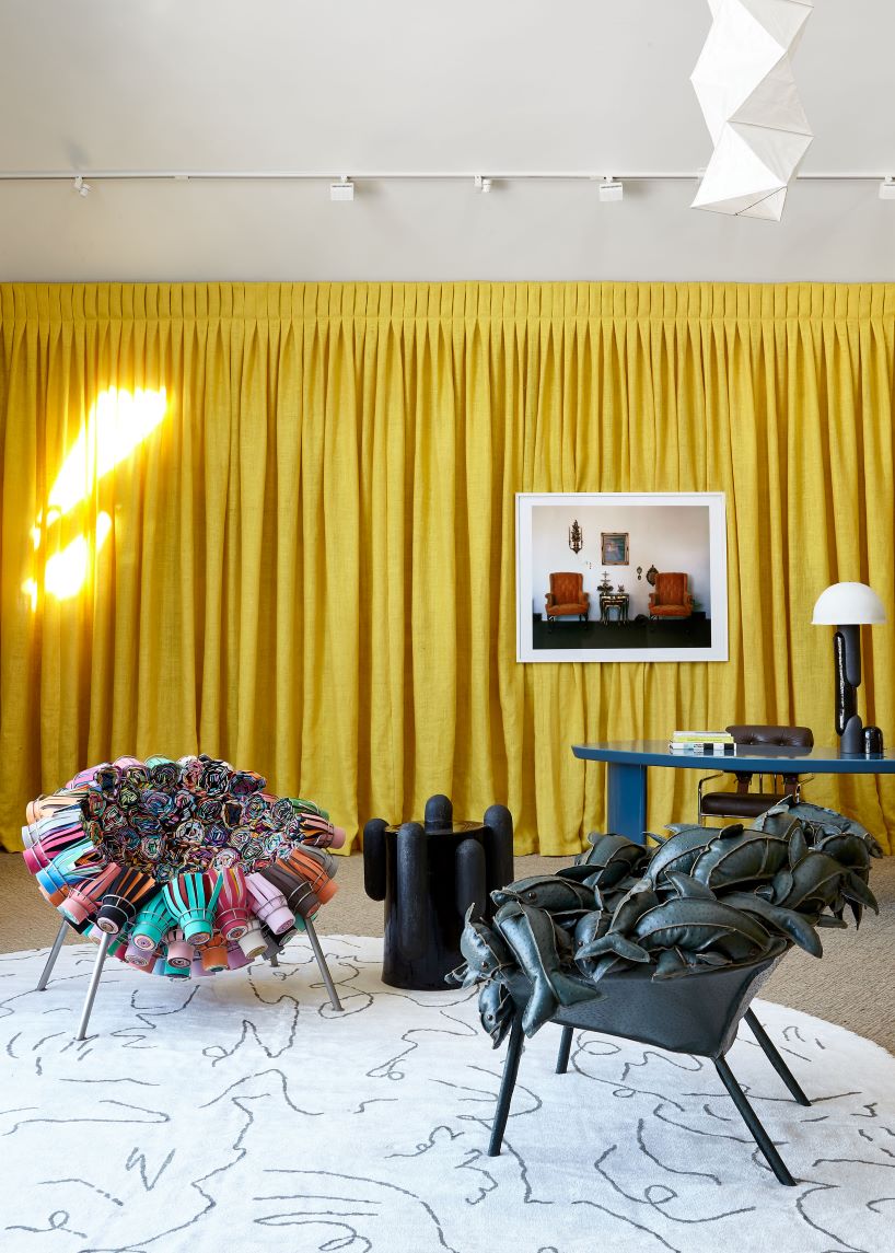 frampton co curates its eclectic winter show with warmth and contradiction designboom