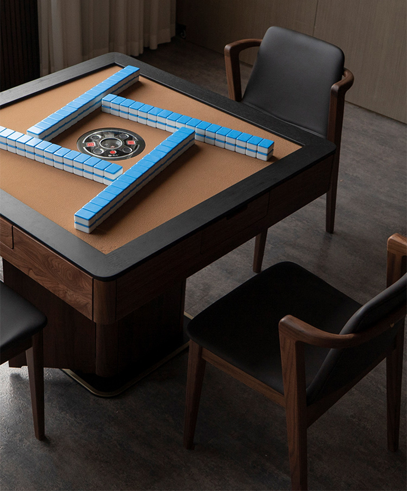 ziihome's latest furniture piece reinterprets traditional chinese mahjong game