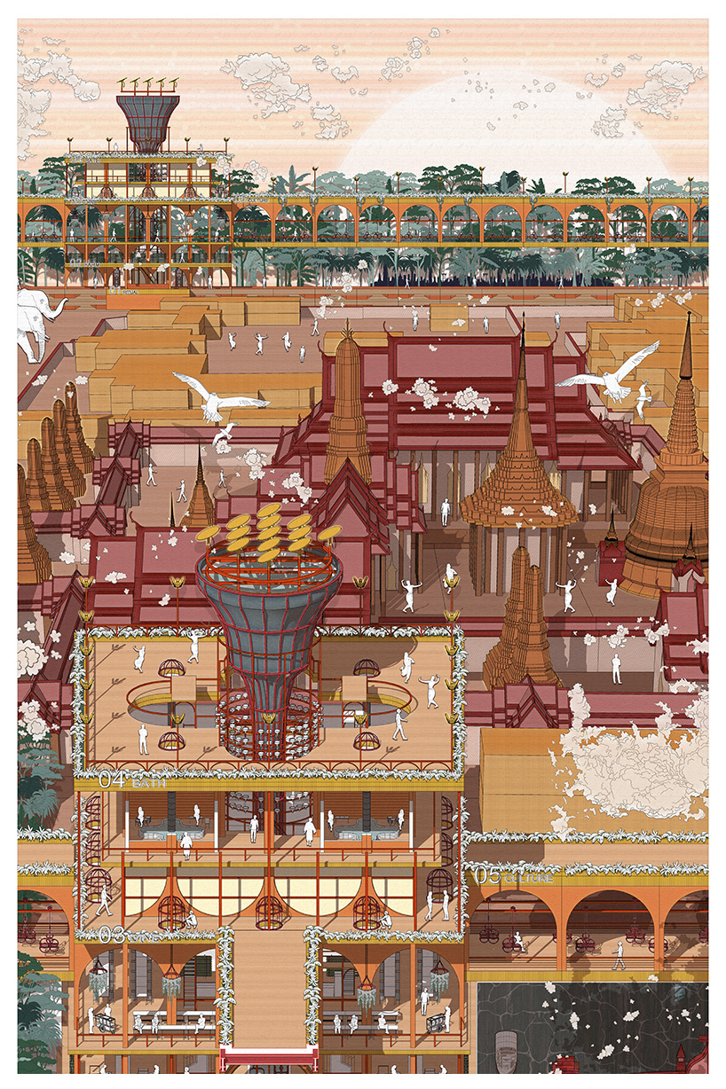 return of the ancient rattanakosin island bangkok city in 2100 2