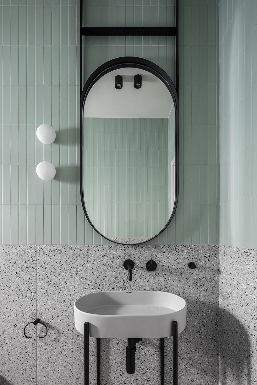 modern pastel touch transforms 1950s apartment at the heart of tel aviv, israel