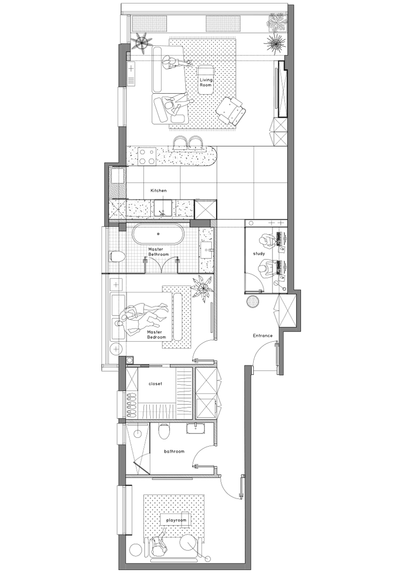 modern pastel touch transforms 1950s apartment at the heart of tel aviv, israel