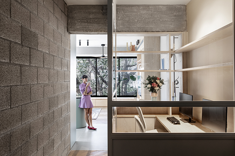 modern pastel touch transforms 1950s apartment at the heart of tel aviv, israel