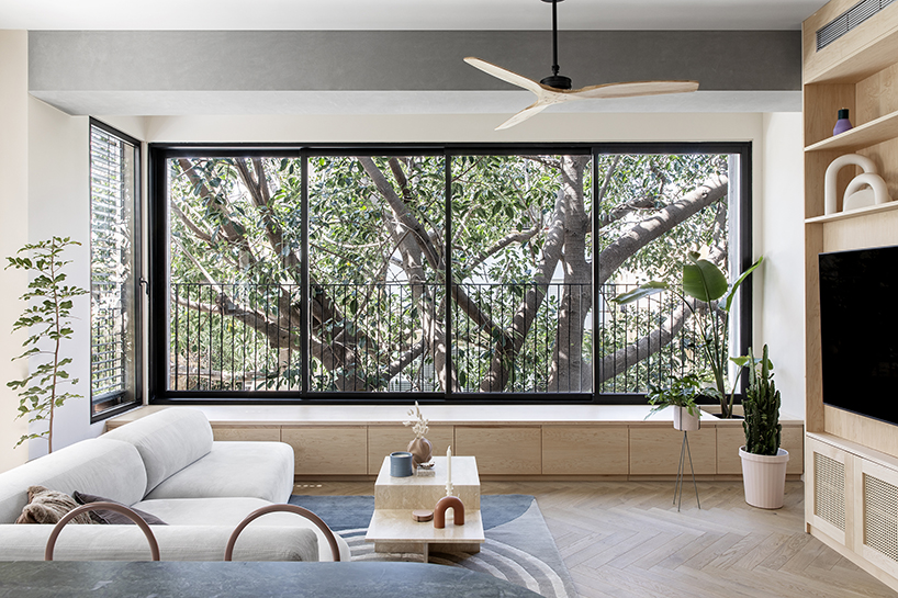modern pastel touch transforms 1950s apartment at the heart of tel aviv, israel