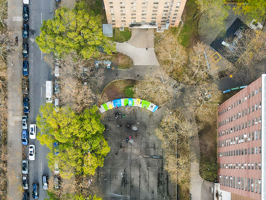 the urban conga co designs a playscape with new york public housing community 11