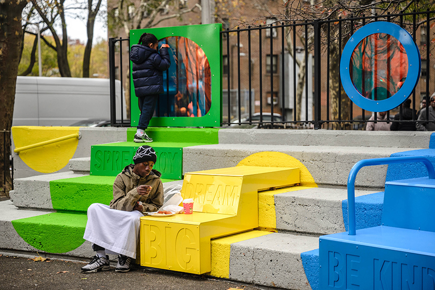 the urban conga co designs a playscape with new york public housing community 5
