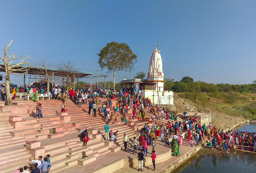 goreshwar mahadev temple precinct moran river front development 10