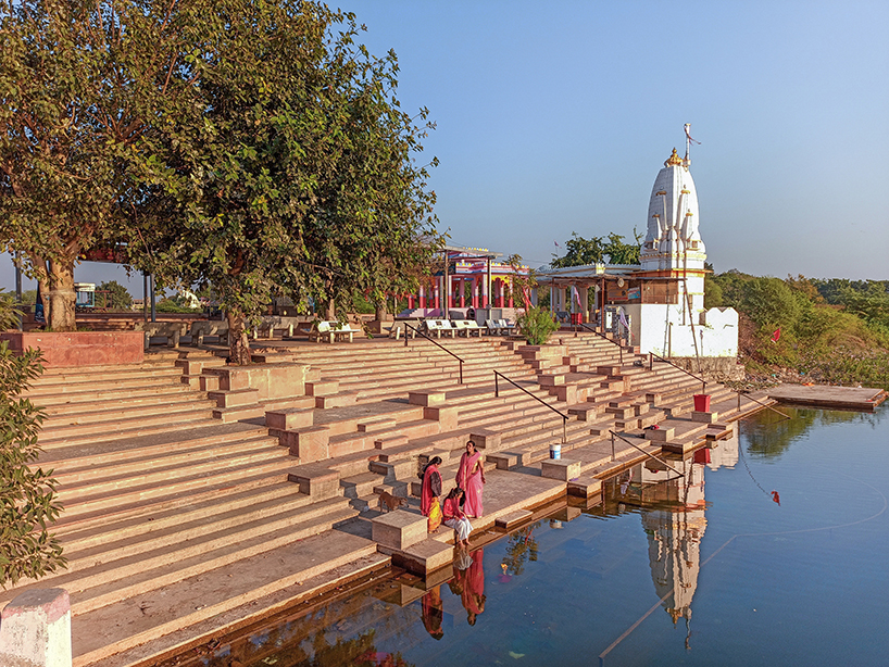 goreshwar mahadev temple precinct moran river front development 5