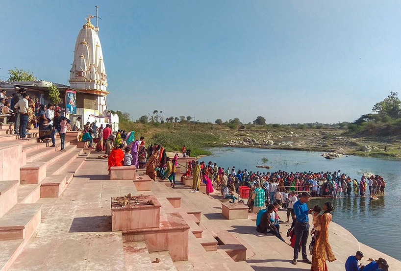 goreshwar mahadev temple precinct moran river front development 7