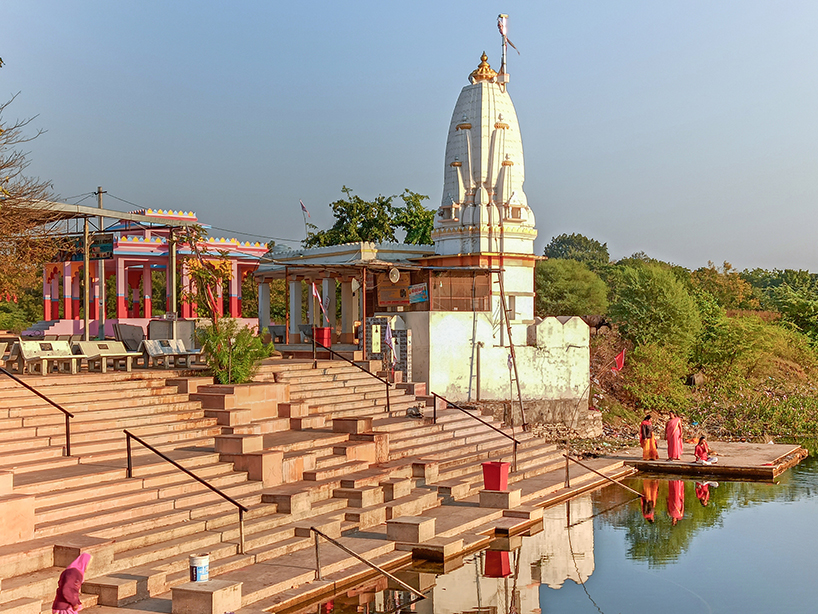 goreshwar mahadev temple precinct moran river front development 9