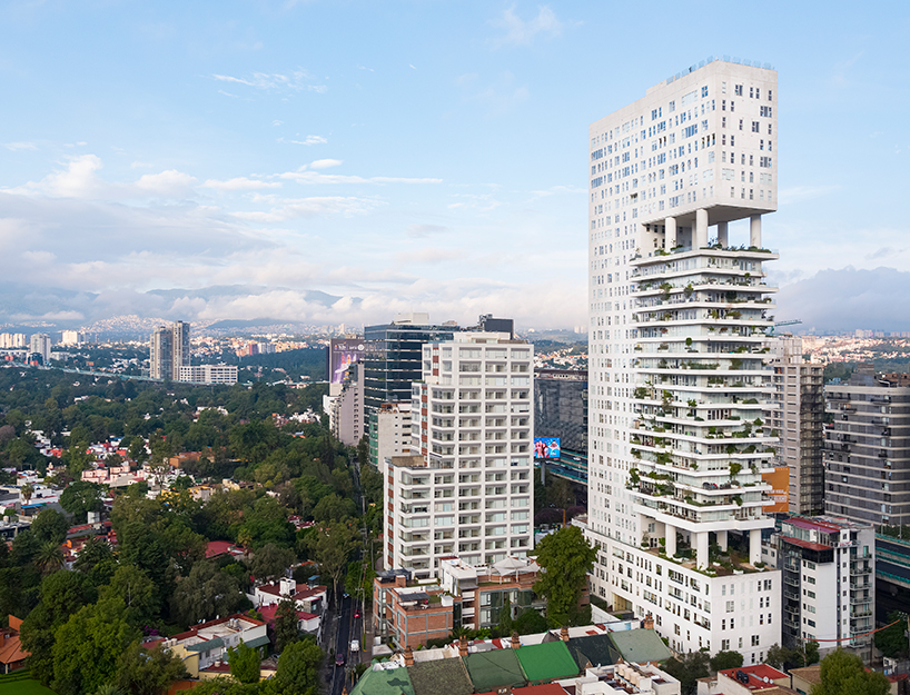 La torre residencial 'Periférico 2008' promueve la vida sustentable en el icónico barrio de México