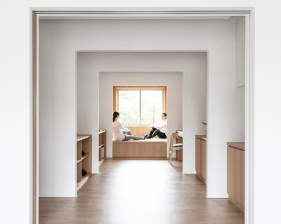 hybrid living prototype unveils multiple-in-one space in taiwanese residence