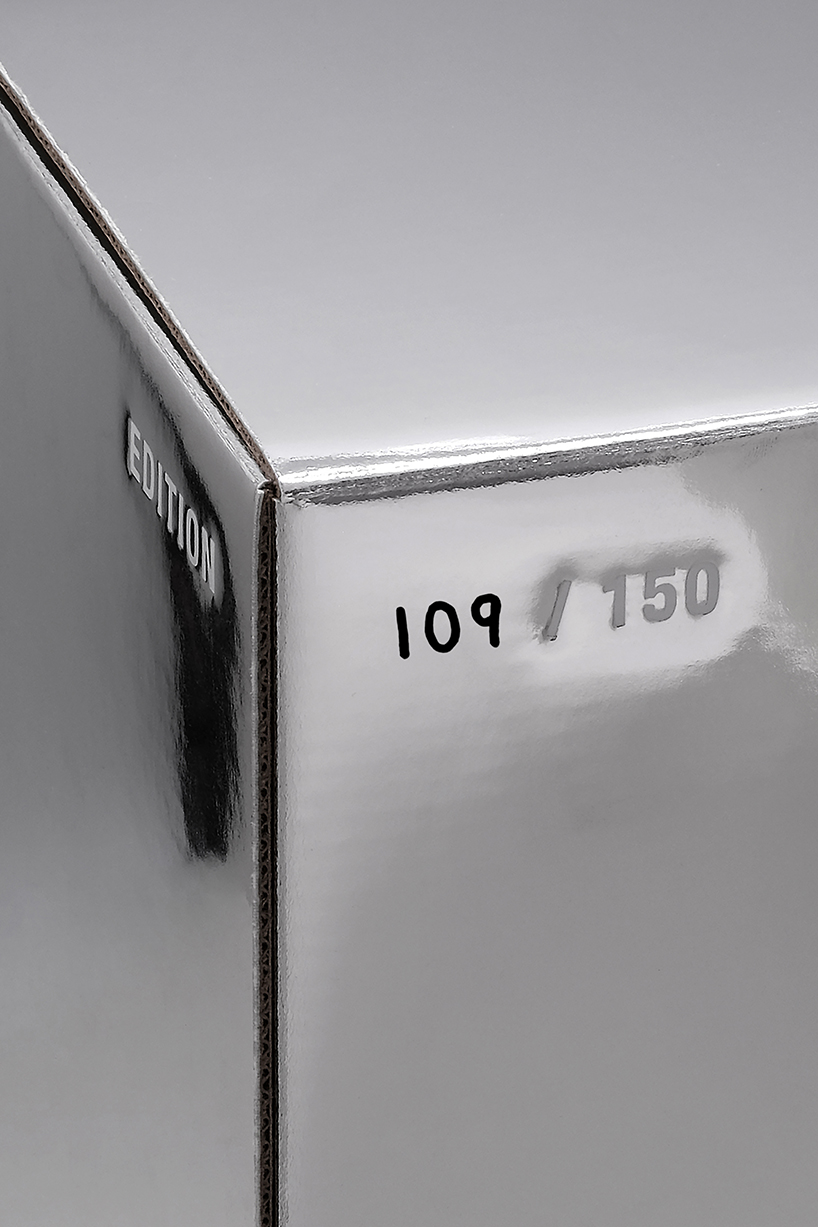 wa upcycled table lamp by akasaki & vanhuyse is crafted from retired tokyo train parts