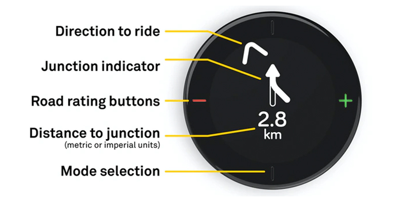 velo 2 is a navigation device for cyclists that's waterproof and