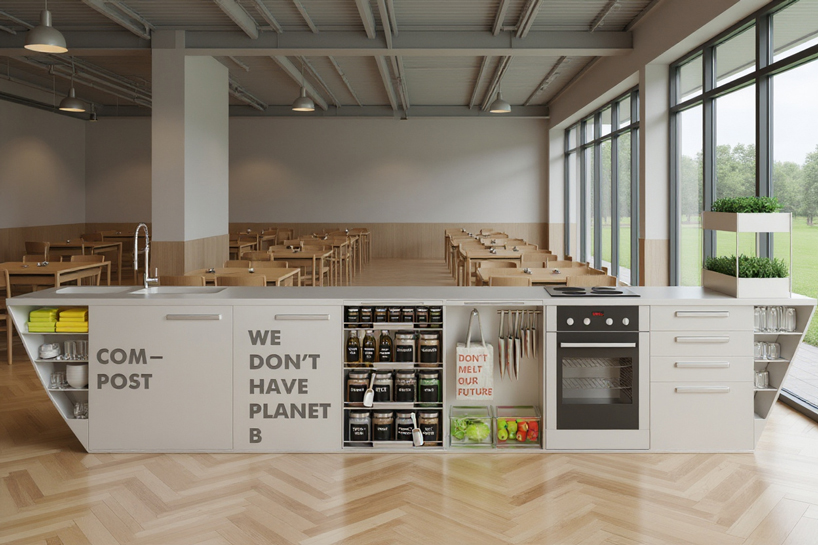 La ciudad de cocinas sin desperdicio expande el prototipo doméstico a un ecosistema urbano autosostenible