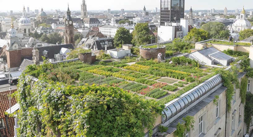 La ciudad de cocinas sin desperdicio expande el prototipo doméstico a un ecosistema urbano autosostenible
