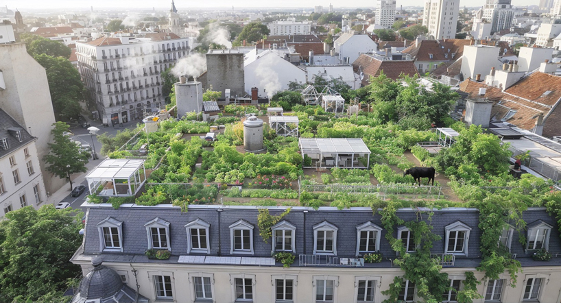 La ciudad de cocinas sin desperdicio expande el prototipo doméstico a un ecosistema urbano autosostenible