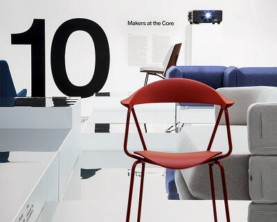 Prostoria Net pavilion & exhibition showcasing Prostoria’s design spirit