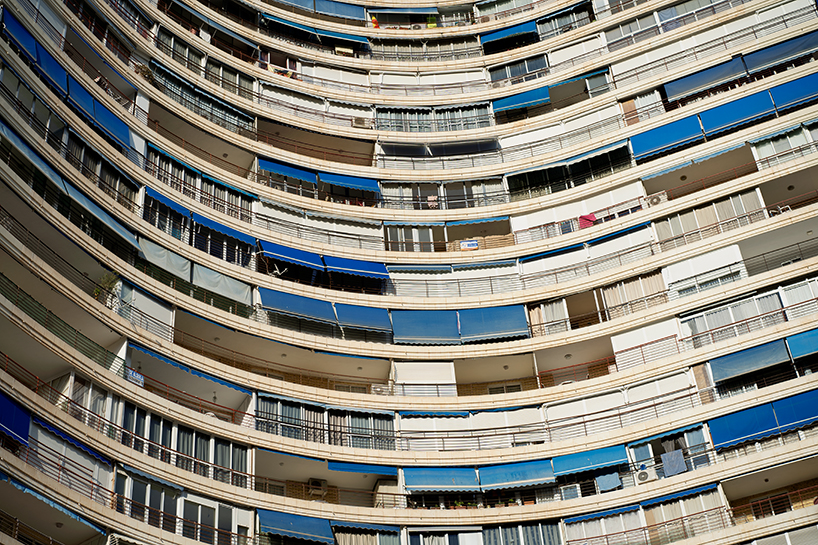 the spirit of the beehive: a series of photographs depicts the brutalism of benidorm, spain