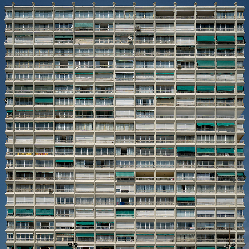 the spirit of the beehive: a series of photographs depicts the brutalism of benidorm, spain