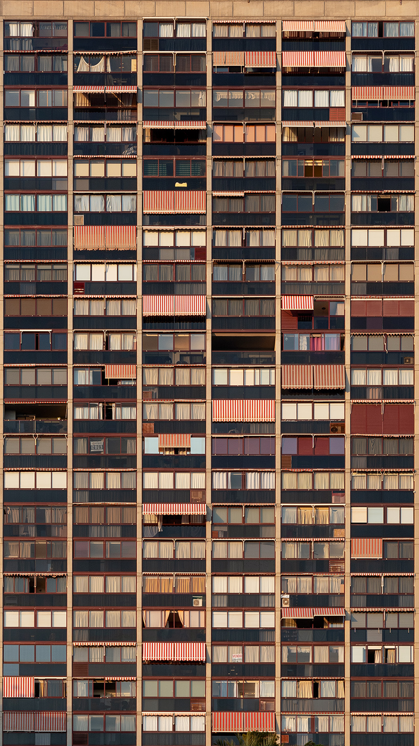 the spirit of the beehive: a series of photographs depicts the brutalism of benidorm, spain