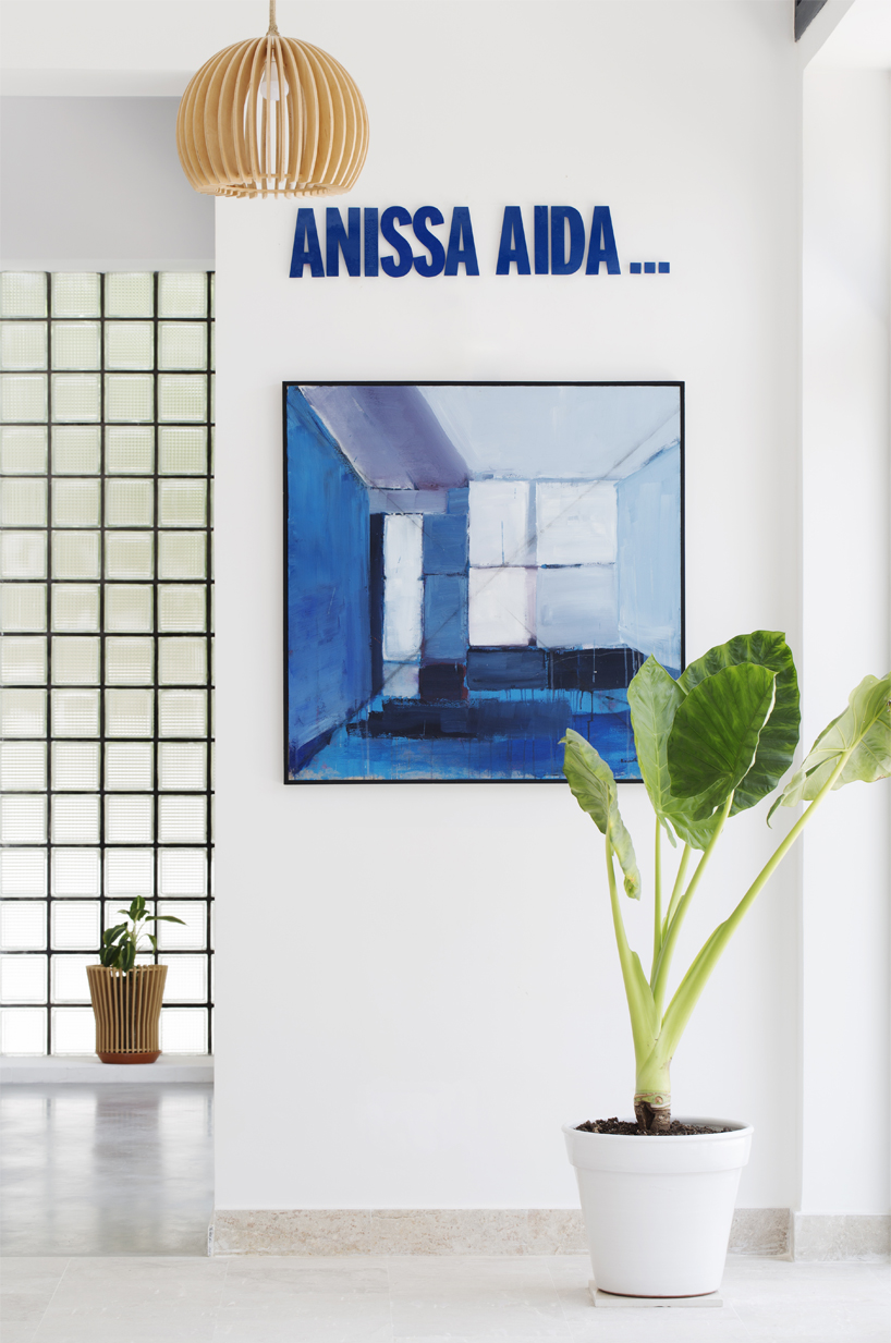 JELJELI studio completes ANISSA AIDA's showroom in tunis designboom