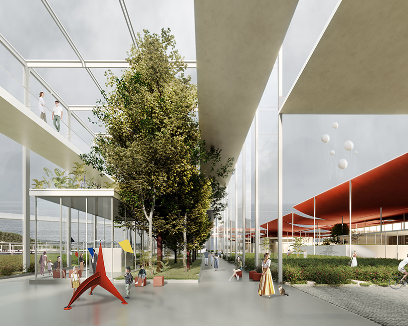 vaal studios winning proposal for the international competition for the development plan of the old hanglas site 9