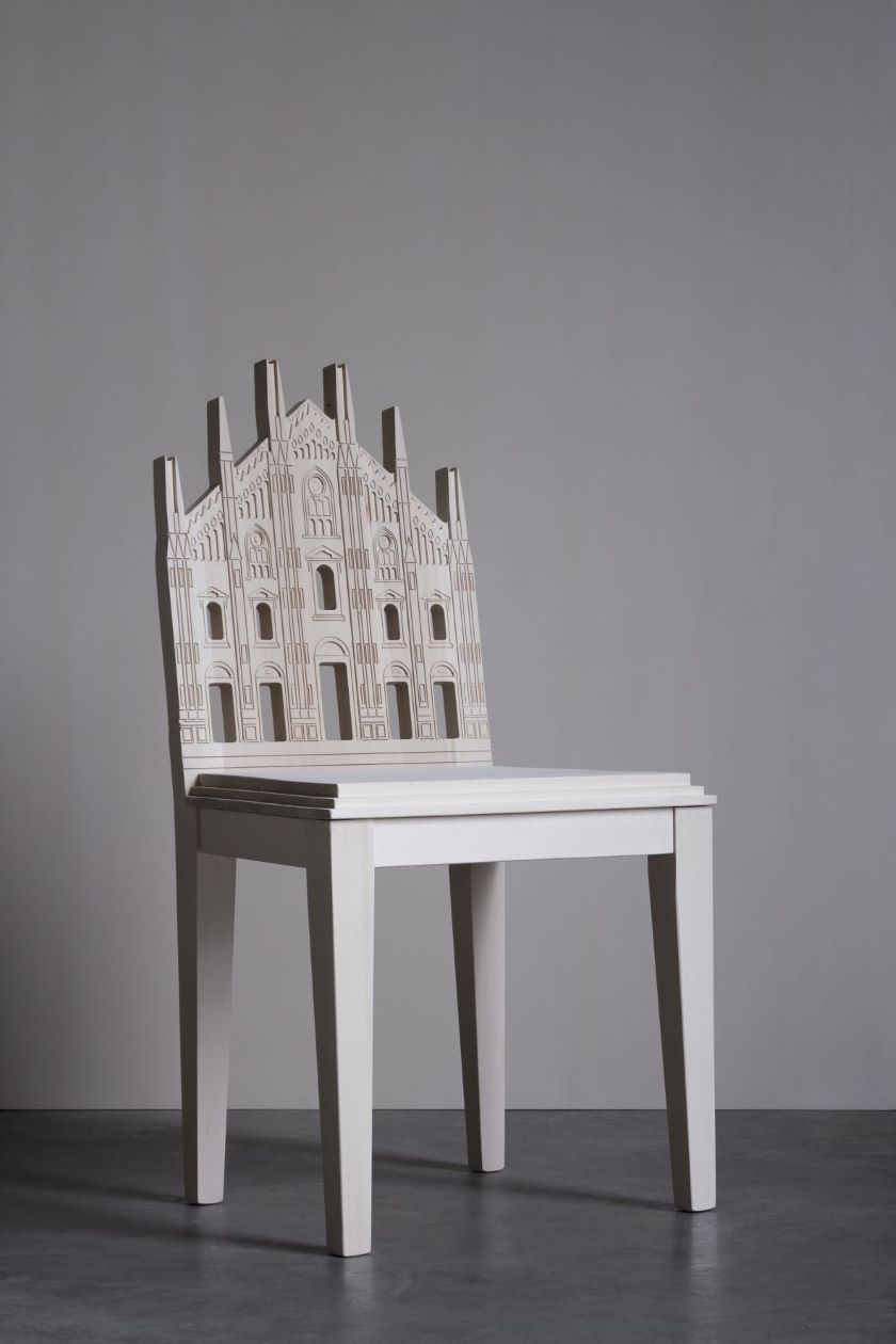 16 iconic monuments reimagined as backrests in CITYNG chair collection
