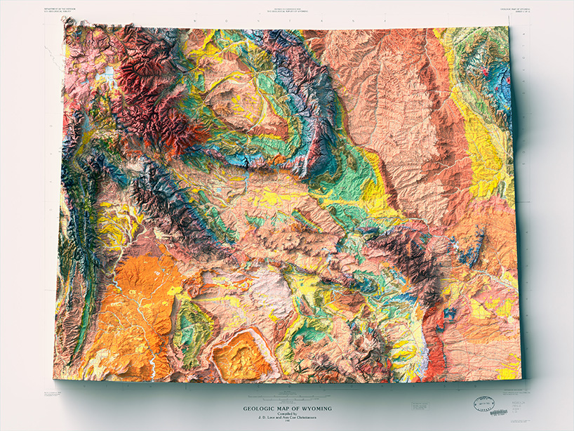 VizArt merges data visualization and 3D modelling to create cartography relief maps