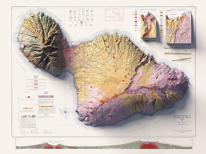 VizArt merges data visualization and 3D modelling to create cartography relief maps