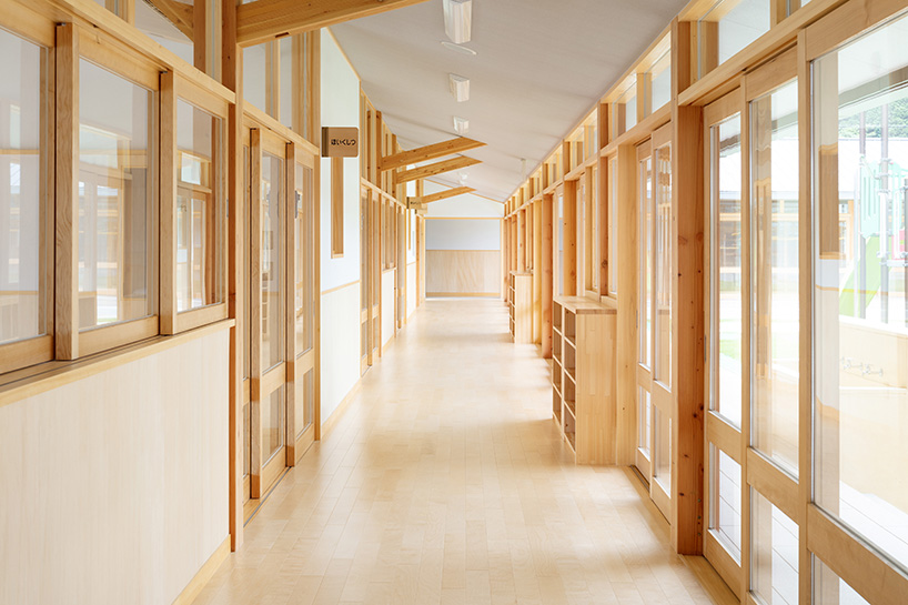 katsuhiro miyamoto associates completed a courtyard type nursery school set in a remote town in hyogo prefecture 6