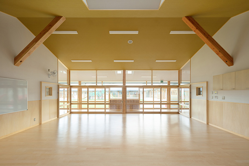 katsuhiro miyamoto associates completed a courtyard type nursery school set in a remote town in hyogo prefecture 7