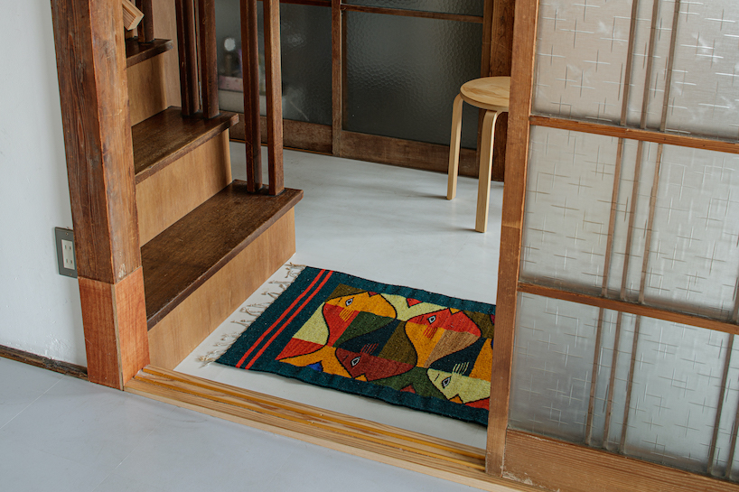 a mint green house in yokohama gets uplifted by ROOVICE after 60 years of decay