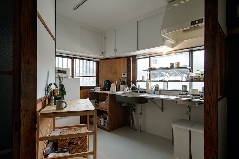 a mint green house in yokohama gets uplifted by ROOVICE after 60 years of decay